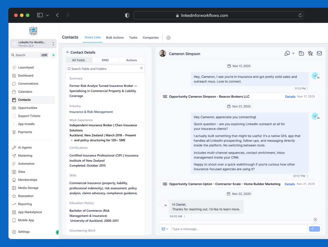 CRM Import and Enrichment